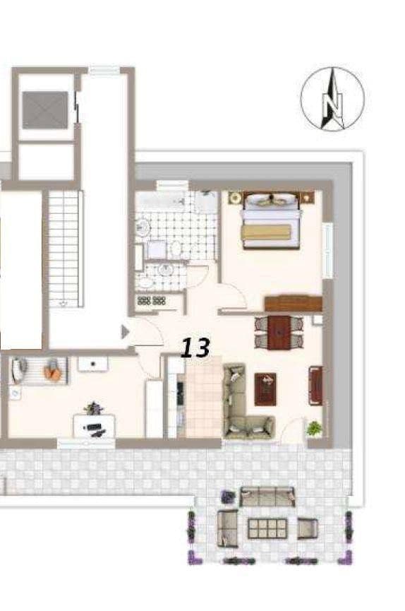Prenájom bytu 3-izbový 81 m², Falkenring 12/1, Villingen-Schwenningen, Bádensko-Wurttembersko Prenájom bytu 3-izbový 81 m², Falkenring 12/1, Villingen-Schwenningen, Bádensko-Wurttembersko