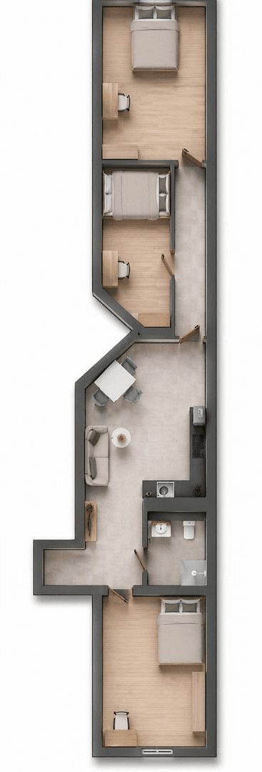 Predaj bytu 3-izbový 75 m², Düsseldorf, Severné Porýnie - Westfálsko Predaj bytu 3-izbový 75 m², Düsseldorf, Severné Porýnie - Westfálsko