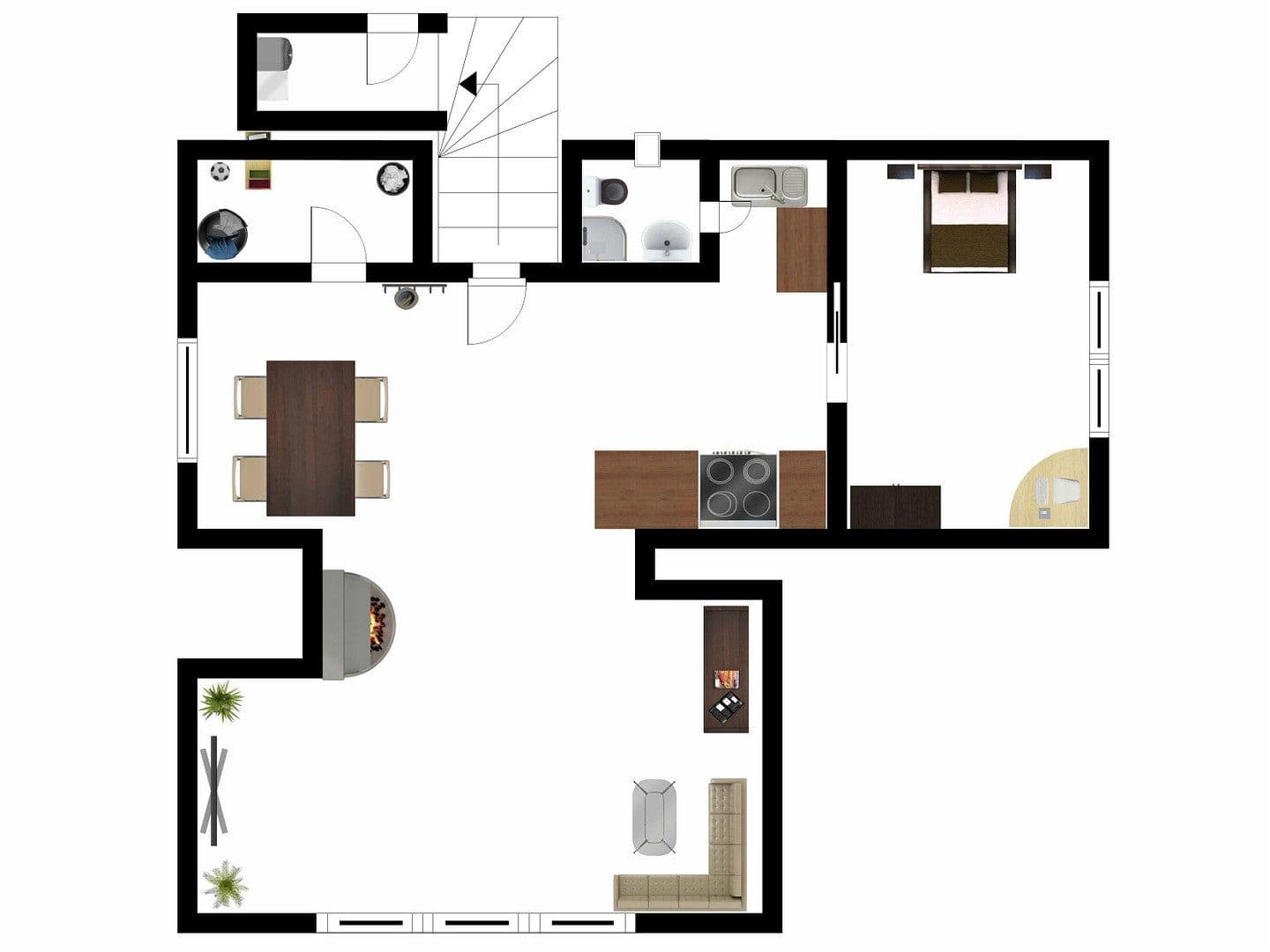 Prenájom bytu 2-izbový 85 m², Sandesneben, Šlezvicko-Holštajnsko Prenájom bytu 2-izbový 85 m², Sandesneben, Šlezvicko-Holštajnsko