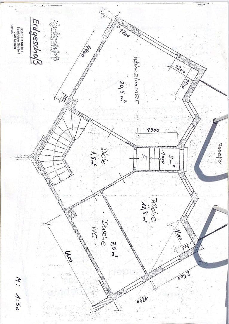 Predaj domu 130 m², pozemok 300 m², Saarlouiser Straße 4, Leipzig, Sasko Predaj domu 130 m², pozemok 300 m², Saarlouiser Straße 4, Leipzig, Sasko