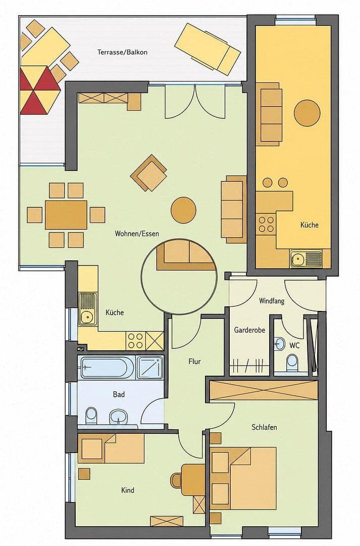 Predaj bytu 3-izbový 103 m², Lüneburg, Dolné Sasko Predaj bytu 3-izbový 103 m², Lüneburg, Dolné Sasko