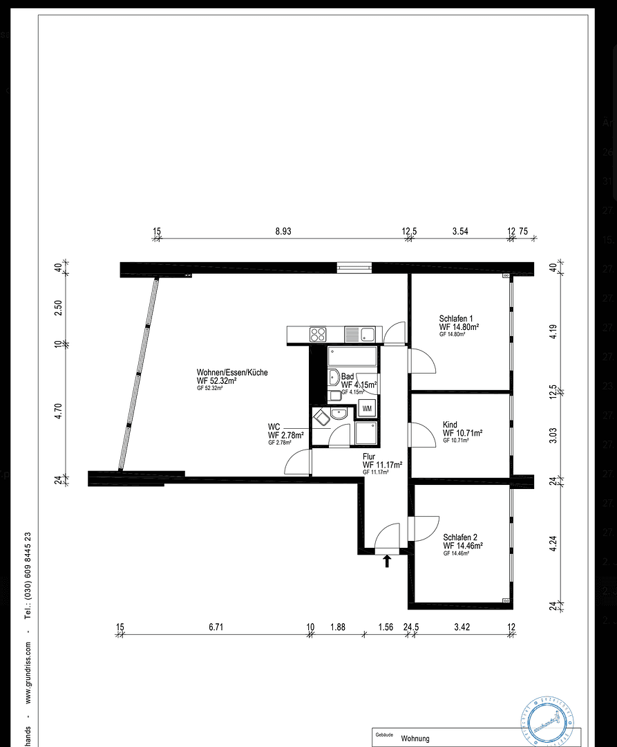 Predaj bytu 4-izbový 106 m², Bremerhaven, Brémy Predaj bytu 4-izbový 106 m², Bremerhaven, Brémy