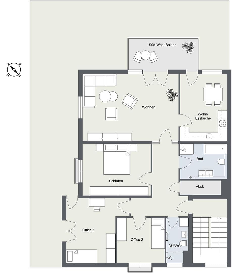 Predaj bytu 5-izbový 118 m², Freiburg, Bádensko-Wurttembersko Predaj bytu 5-izbový 118 m², Freiburg, Bádensko-Wurttembersko