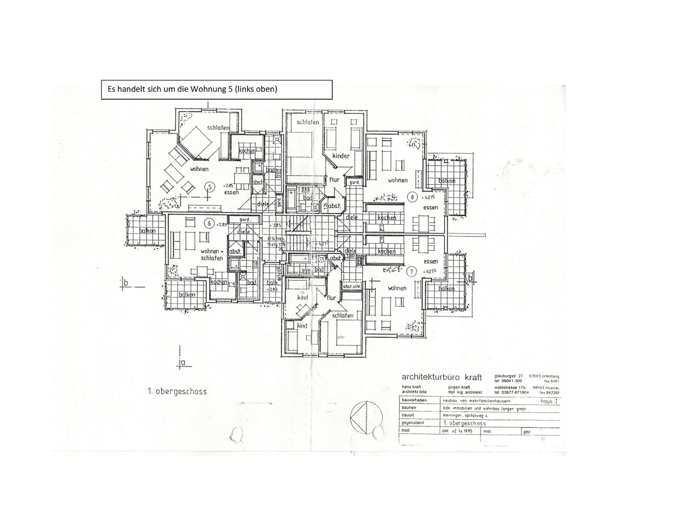Prenájom bytu 2-izbový 73 m², Spitalweg 4a, Meiningen, Durínsko Prenájom bytu 2-izbový 73 m², Spitalweg 4a, Meiningen, Durínsko