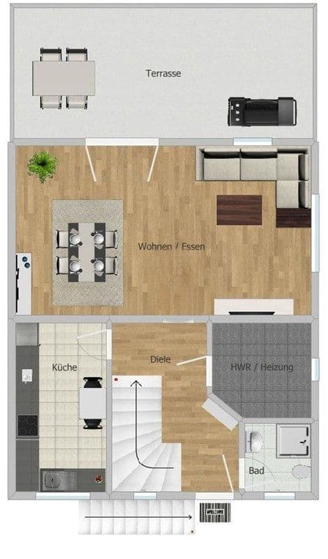 Predaj domu 112 m², pozemok 439 m², Haiterbach, Bádensko-Wurttembersko Predaj domu 112 m², pozemok 439 m², Haiterbach, Bádensko-Wurttembersko