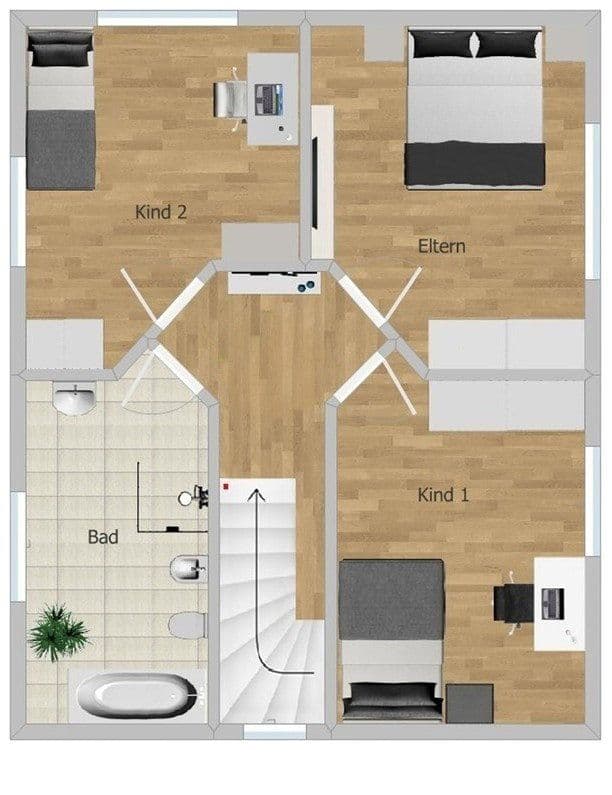 Predaj domu 112 m², pozemok 439 m², Haiterbach, Bádensko-Wurttembersko Predaj domu 112 m², pozemok 439 m², Haiterbach, Bádensko-Wurttembersko
