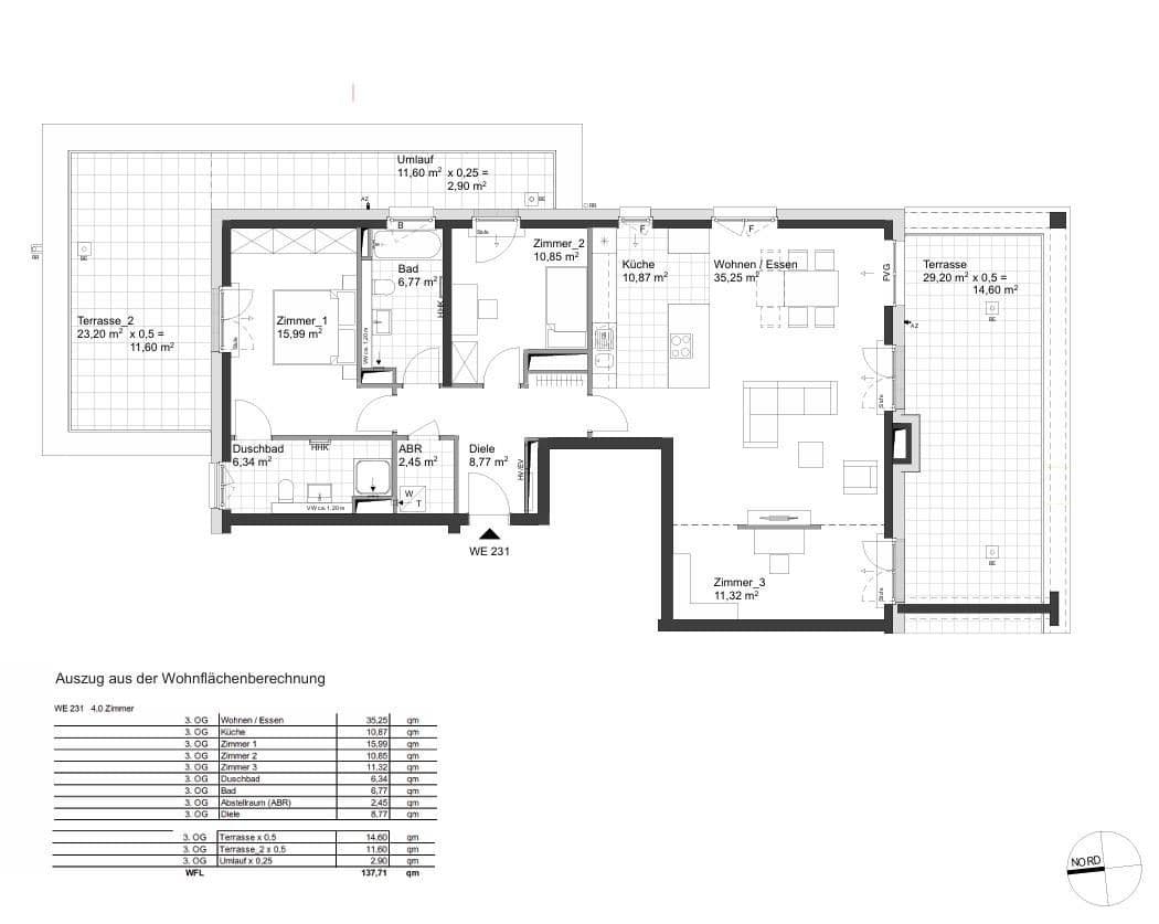 Prenájom bytu 3-izbový 138 m², Saarburg, Porýnie-Falcko Prenájom bytu 3-izbový 138 m², Saarburg, Porýnie-Falcko
