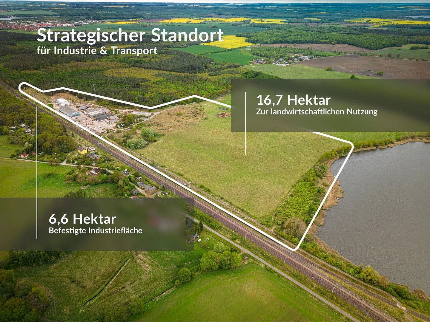 Predaj pozemku 230.000 m², Am Bahnhof 12, Kargow, Meklenbursko-Predpomoransko Predaj pozemku 230.000 m², Am Bahnhof 12, Kargow, Meklenbursko-Predpomoransko