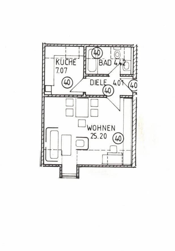 Prenájom bytu 1-izbový 41 m², Berg b.Neumarkt i.d.OPf., Bavorsko Prenájom bytu 1-izbový 41 m², Berg b.Neumarkt i.d.OPf., Bavorsko