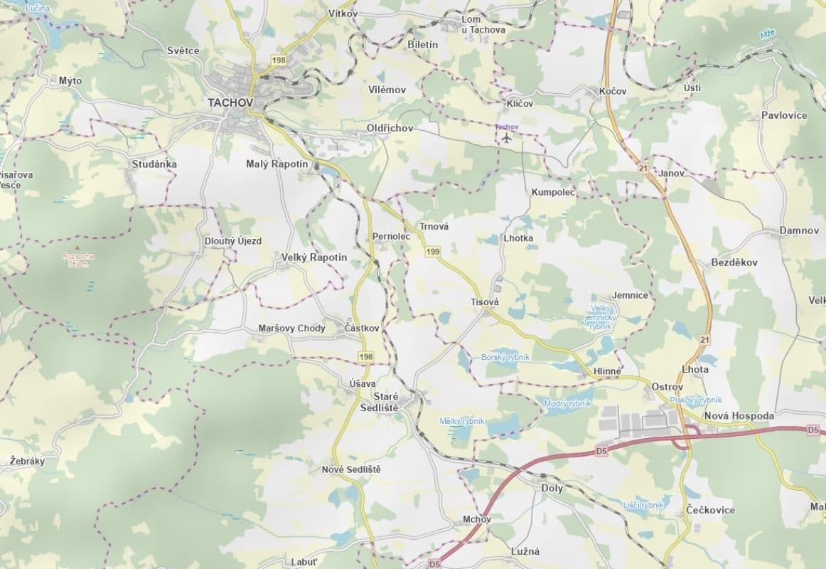 Predaj pozemku 1.018 m², Částkov, Plzeňský kraj Predaj pozemku 1.018 m², Částkov, Plzeňský kraj