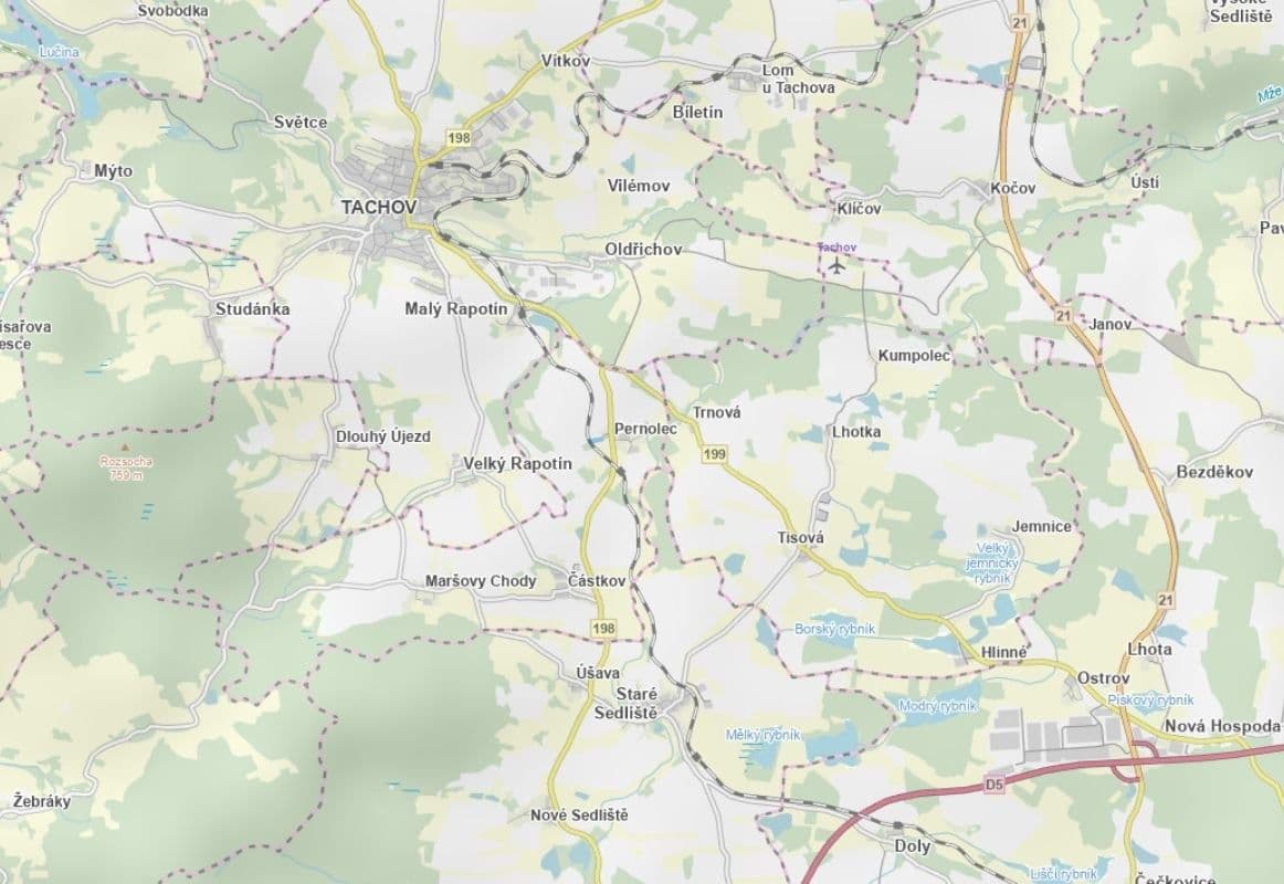 Predaj pozemku 7.700 m², Částkov, Plzeňský kraj Predaj pozemku 7.700 m², Částkov, Plzeňský kraj