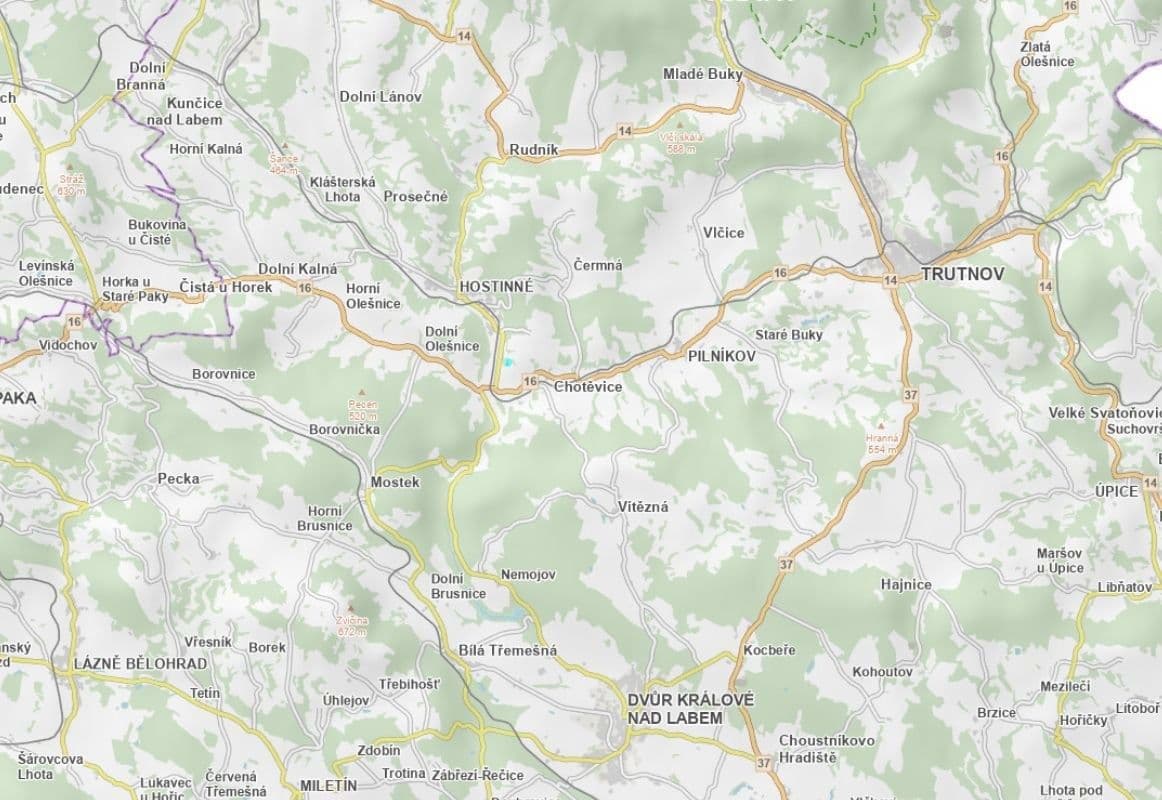 Predaj pozemku 24.195 m², Chotěvice, Královéhradecký kraj Predaj pozemku 24.195 m², Chotěvice, Královéhradecký kraj