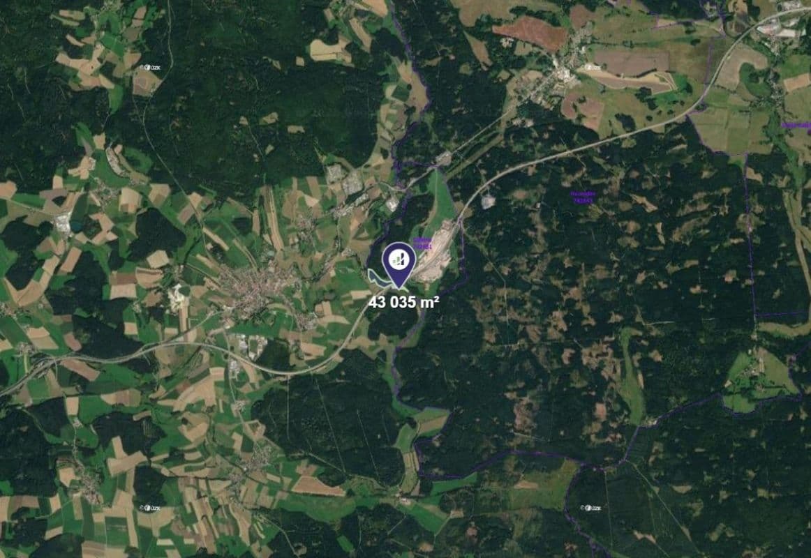 Predaj pozemku 43.035 m², Rozvadov, Plzeňský kraj Predaj pozemku 43.035 m², Rozvadov, Plzeňský kraj