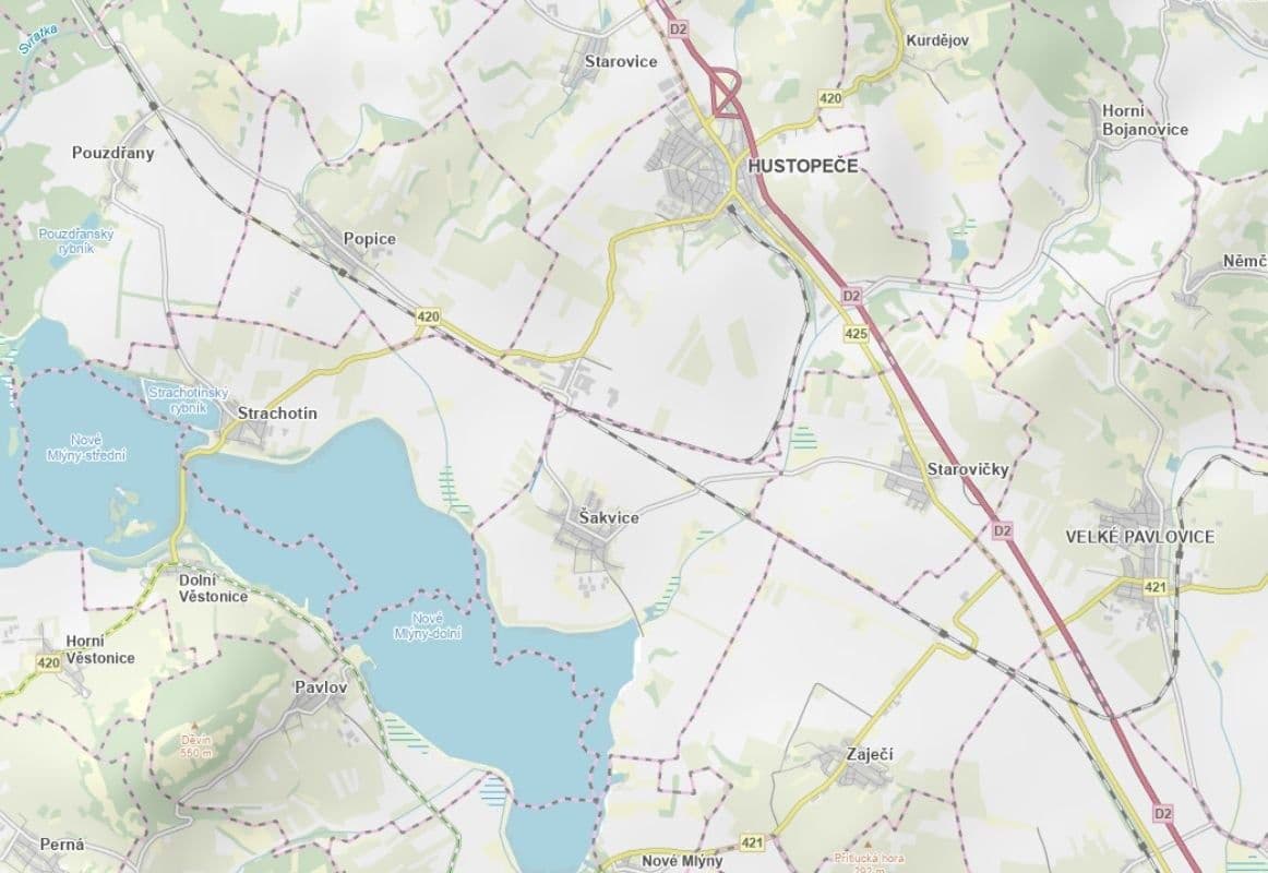 Predaj pozemku 3.827 m², Šakvice, Jihomoravský kraj Predaj pozemku 3.827 m², Šakvice, Jihomoravský kraj