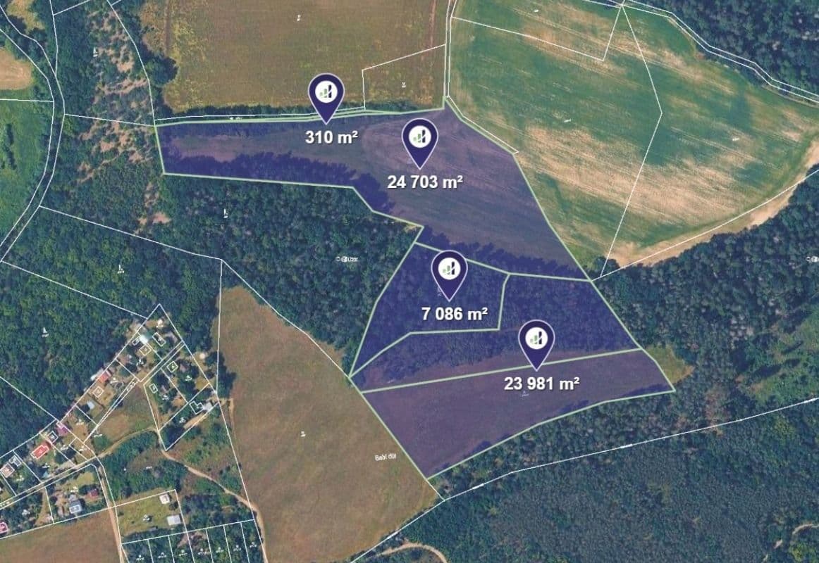 Predaj pozemku 56.080 m², Bojanovice, Středočeský kraj Predaj pozemku 56.080 m², Bojanovice, Středočeský kraj
