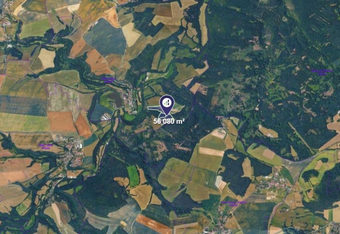 Predaj pozemku 56.080 m², Bojanovice, Středočeský kraj Predaj pozemku 56.080 m², Bojanovice, Středočeský kraj