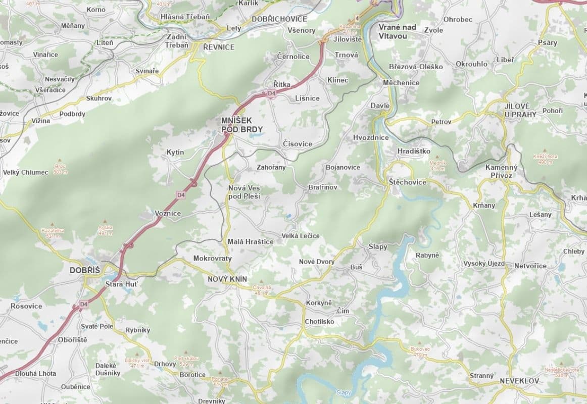 Predaj pozemku 35.683 m², Bojanovice, Středočeský kraj Predaj pozemku 35.683 m², Bojanovice, Středočeský kraj