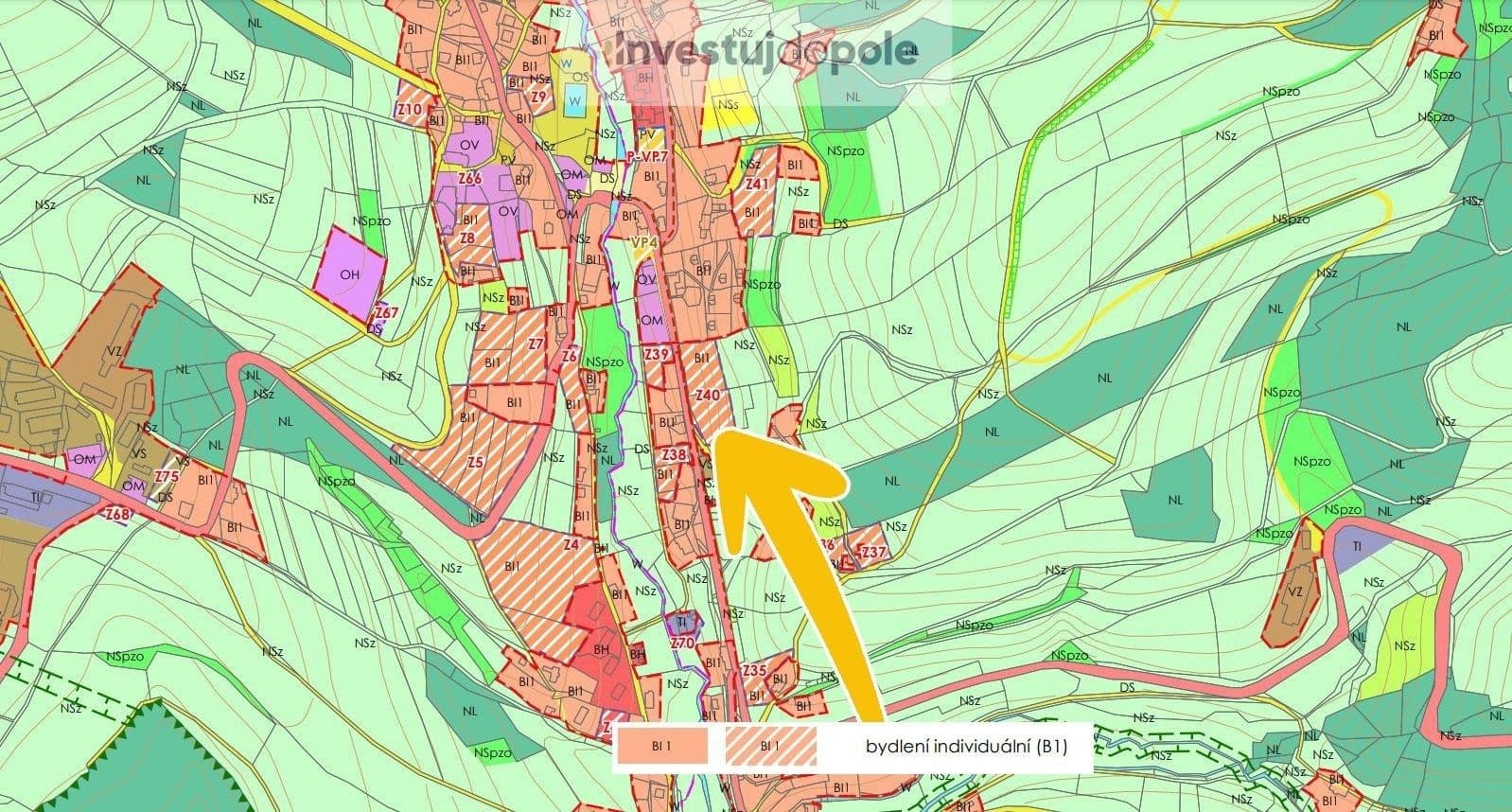 Predaj pozemku 2.454 m², Zlatá Olešnice, Liberecký kraj Predaj pozemku 2.454 m², Zlatá Olešnice, Liberecký kraj