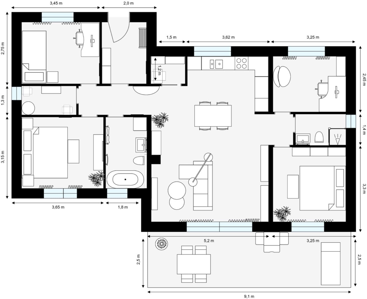 Predaj domu 122 m², pozemok 798 m², Benešov, Středočeský kraj Predaj domu 122 m², pozemok 798 m², Benešov, Středočeský kraj