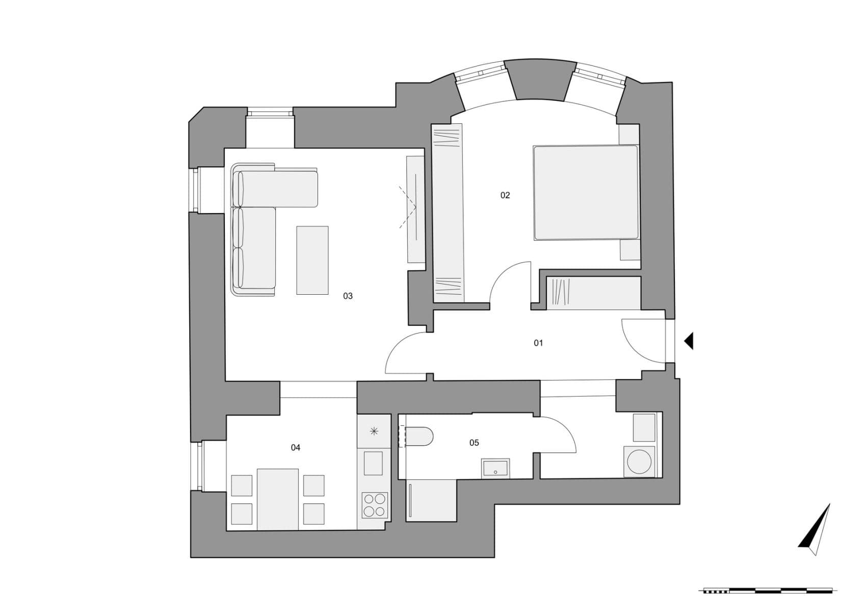 Predaj bytu 2-izbový 62 m², Na Václavce, Praha, Praha Predaj bytu 2-izbový 62 m², Na Václavce, Praha, Praha
