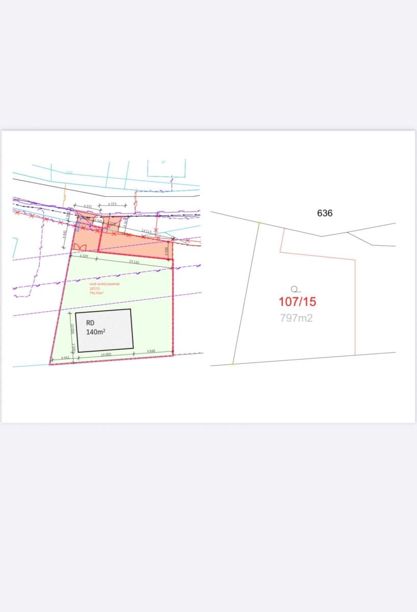 Predaj pozemku 797 m², Třebeň, Karlovarský kraj Predaj pozemku 797 m², Třebeň, Karlovarský kraj