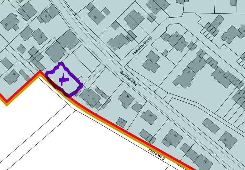 Predaj pozemku 481 m², Bachstraße 52, Senden, Bavorsko Predaj pozemku 481 m², Bachstraße 52, Senden, Bavorsko