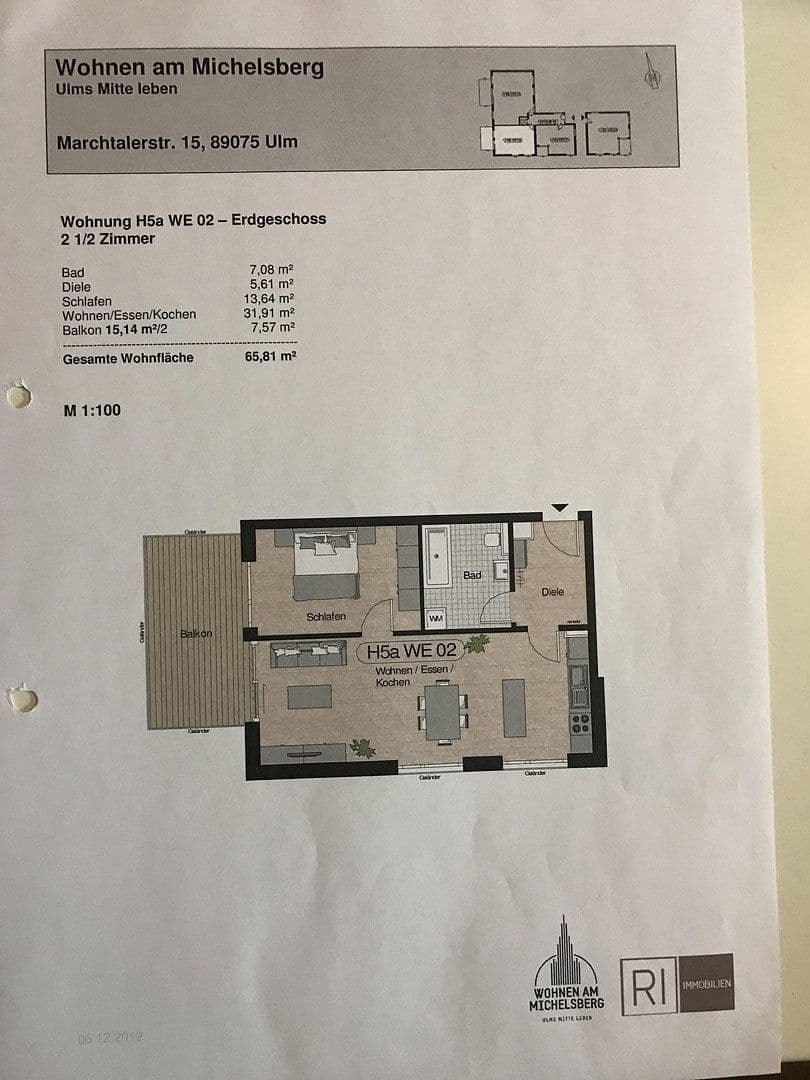 Predaj bytu 2-izbový 66 m², Ulm, Bádensko-Wurttembersko Predaj bytu 2-izbový 66 m², Ulm, Bádensko-Wurttembersko