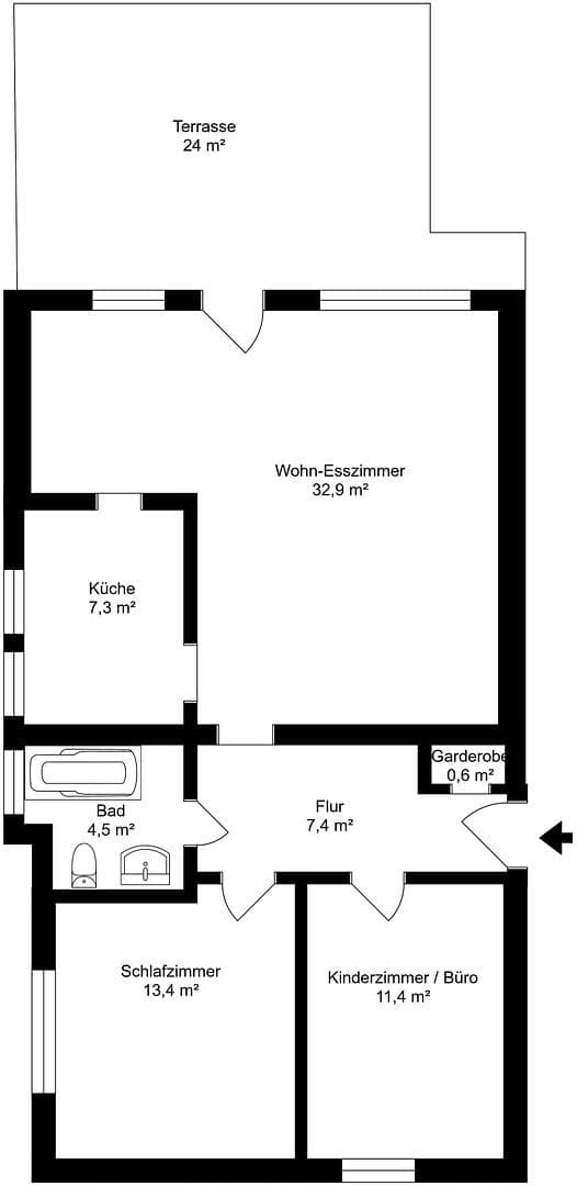 Predaj bytu 3-izbový 83 m², Dormagen, Severné Porýnie - Westfálsko Predaj bytu 3-izbový 83 m², Dormagen, Severné Porýnie - Westfálsko