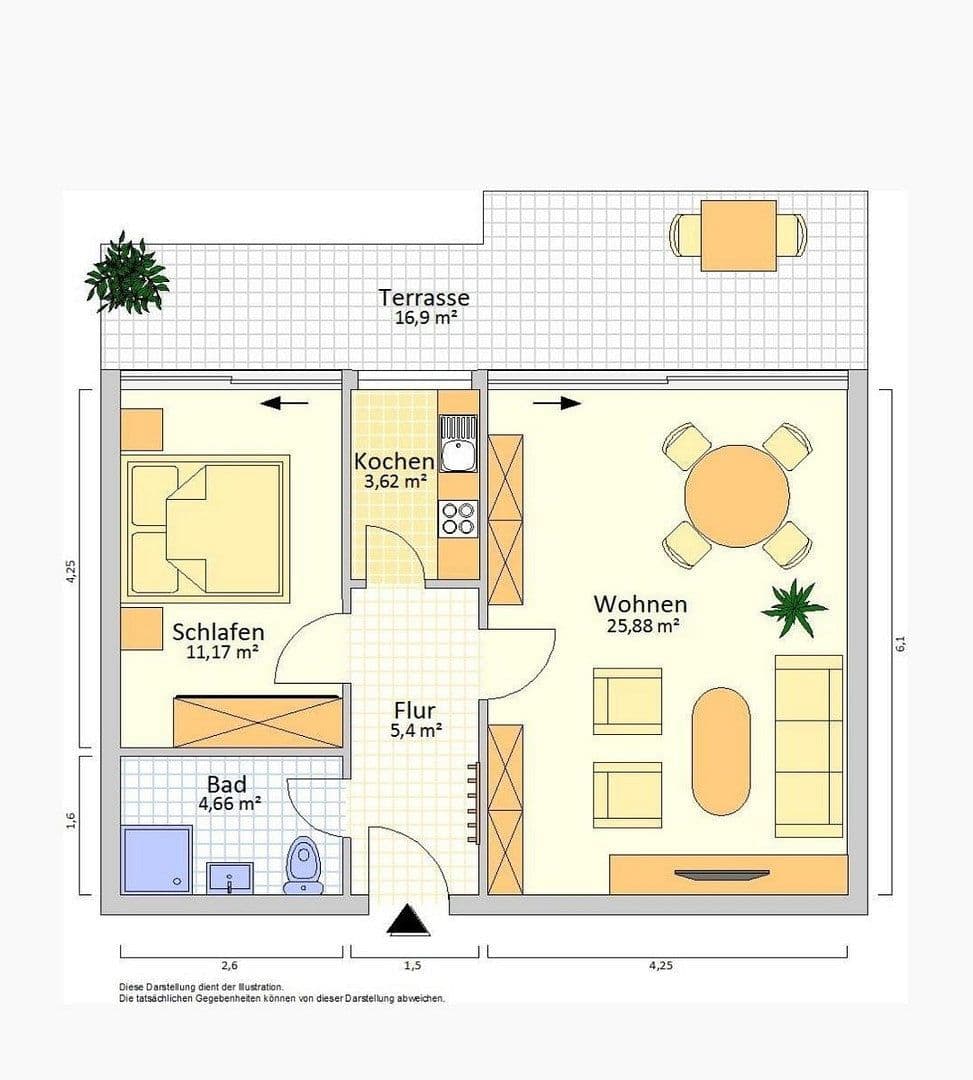 Predaj bytu 2-izbový 56 m², Bad Vilbel, Hesensko Predaj bytu 2-izbový 56 m², Bad Vilbel, Hesensko