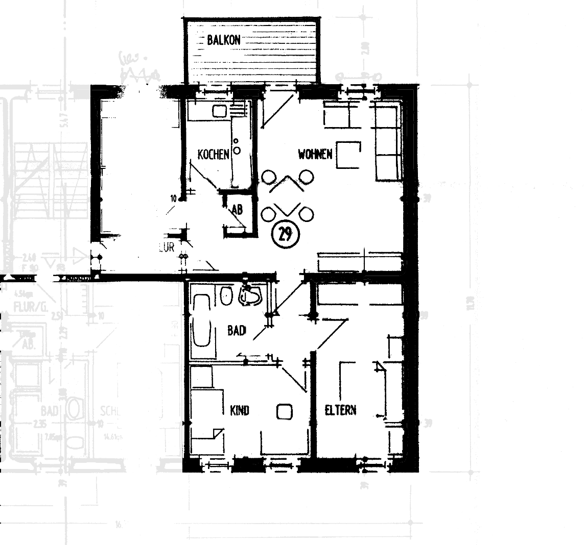 Prenájom bytu 4-izbový 78 m², Friesenstraße 57, Magdeburg, Sasko-Anhaltsko Prenájom bytu 4-izbový 78 m², Friesenstraße 57, Magdeburg, Sasko-Anhaltsko