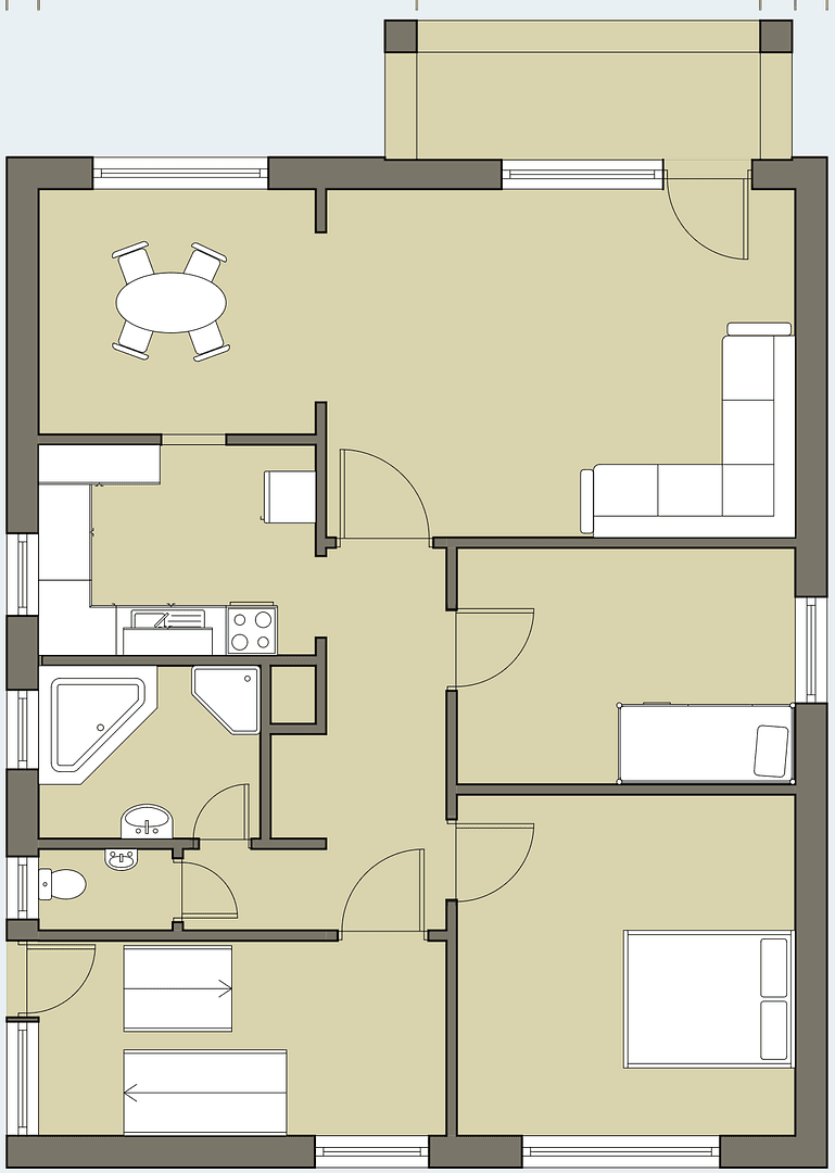 Prenájom bytu 4-izbový 85 m², Schifferstadt, Porýnie-Falcko Prenájom bytu 4-izbový 85 m², Schifferstadt, Porýnie-Falcko