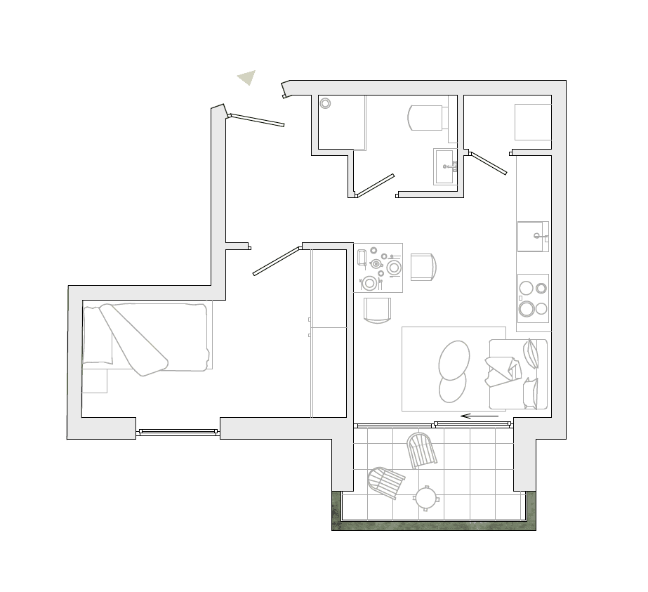 Prenájom bytu 2-izbový 34 m², Lerchenfeldstraße 28, München-Altstadt-Lehel, Bavorsko Prenájom bytu 2-izbový 34 m², Lerchenfeldstraße 28, München-Altstadt-Lehel, Bavorsko