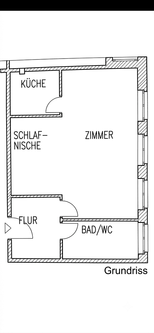 Prenájom bytu 1-izbový 36 m², Schweizer Straße 27, Frankfurt am Main, Hesensko Prenájom bytu 1-izbový 36 m², Schweizer Straße 27, Frankfurt am Main, Hesensko