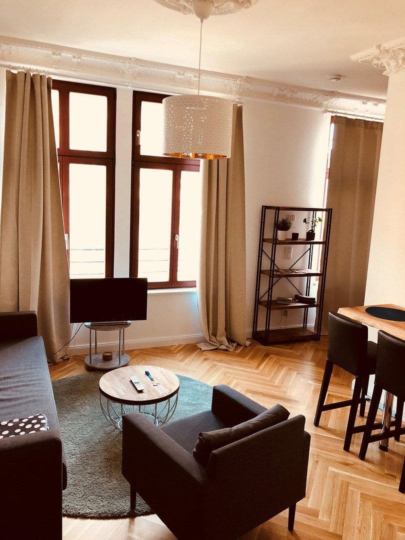 Prenájom bytu 1-izbový 36 m², Pfaffendorfer Straße 14, Leipzig, Sasko Prenájom bytu 1-izbový 36 m², Pfaffendorfer Straße 14, Leipzig, Sasko