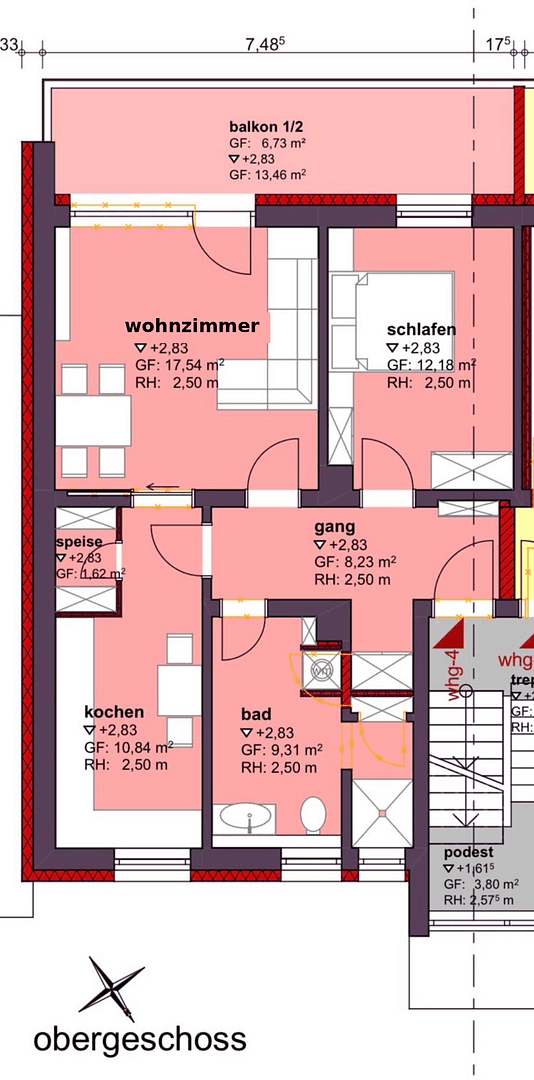 Predaj bytu 2-izbový 67 m², Wettstetten, Bavorsko Predaj bytu 2-izbový 67 m², Wettstetten, Bavorsko