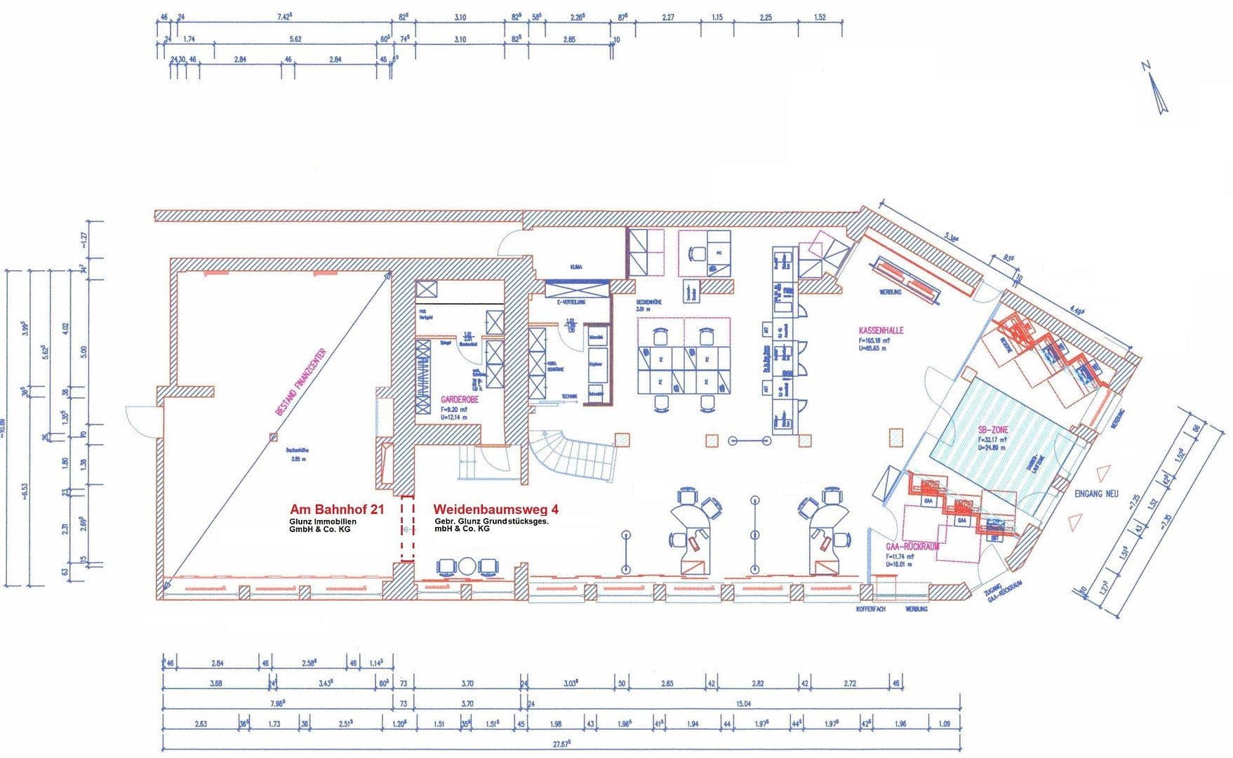 Prenájom kancelárie 595 m², Weidenbaumsweg 4, Hamburg, Hamburg Prenájom kancelárie 595 m², Weidenbaumsweg 4, Hamburg, Hamburg