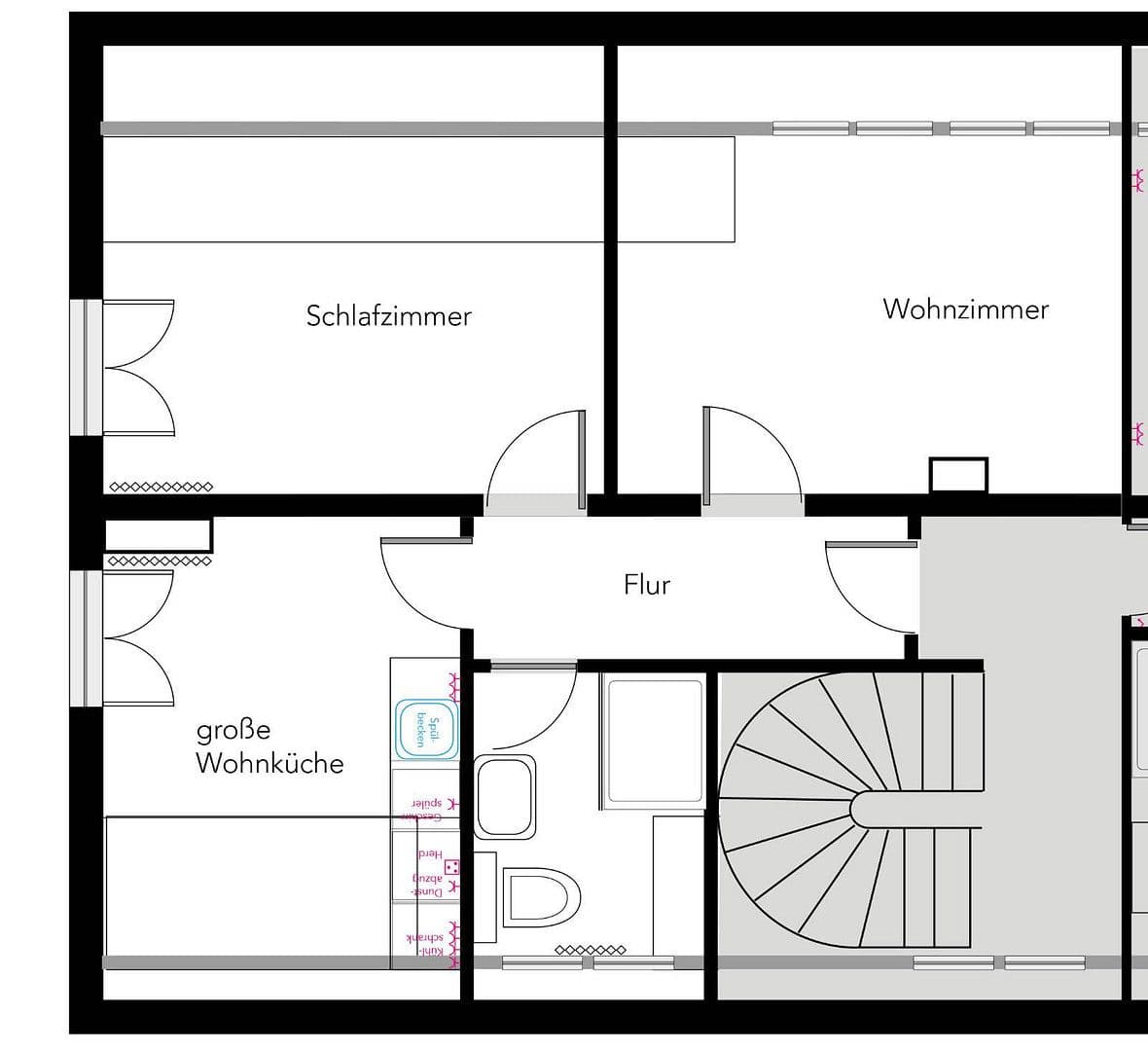 Prenájom bytu 2-izbový 70 m², Parkstraße 131, Lüdenscheid, Severné Porýnie - Westfálsko Prenájom bytu 2-izbový 70 m², Parkstraße 131, Lüdenscheid, Severné Porýnie - Westfálsko