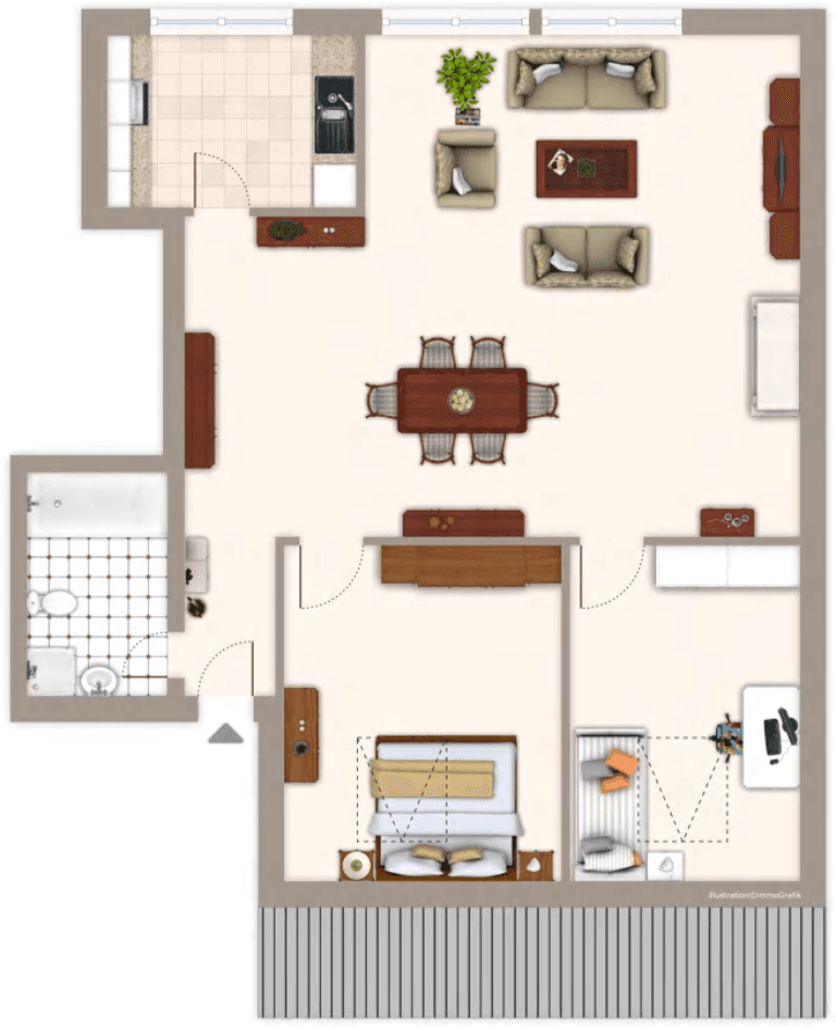 Predaj bytu 3-izbový 84 m², Münster, Severné Porýnie - Westfálsko Predaj bytu 3-izbový 84 m², Münster, Severné Porýnie - Westfálsko