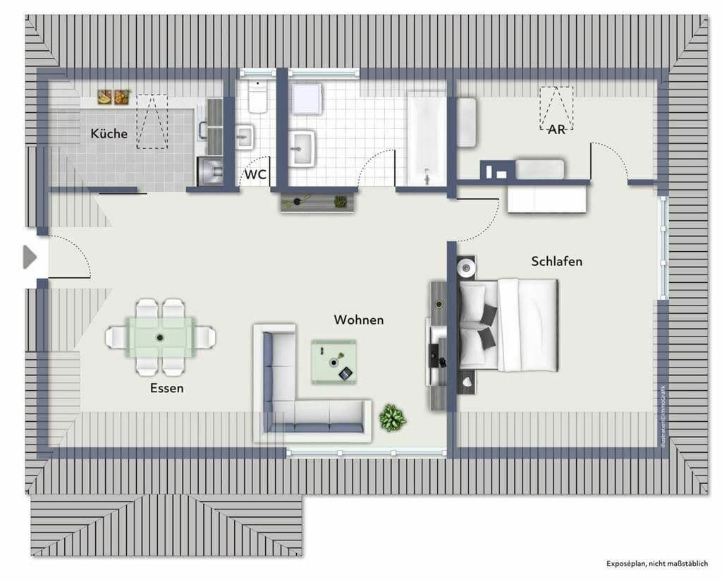 Prenájom bytu 2-izbový 63 m², Ellwangen (Jagst), Bádensko-Wurttembersko Prenájom bytu 2-izbový 63 m², Ellwangen (Jagst), Bádensko-Wurttembersko