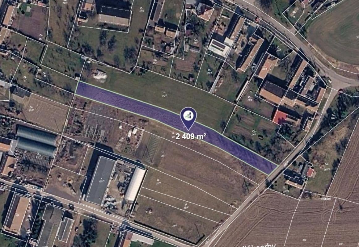Predaj pozemku 1.205 m², Mlékosrby, Královéhradecký kraj Predaj pozemku 1.205 m², Mlékosrby, Královéhradecký kraj