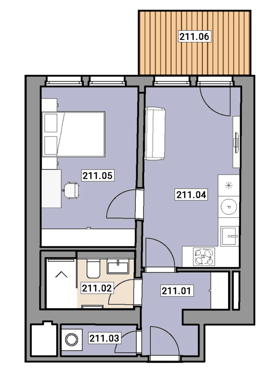 Predaj bytu 2-izbový 40 m², Elišky Přemyslovny, Praha, Praha Predaj bytu 2-izbový 40 m², Elišky Přemyslovny, Praha, Praha