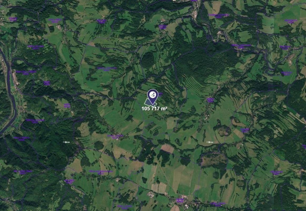 Predaj pozemku 105.717 m², Heřmanov, Ústecký kraj Predaj pozemku 105.717 m², Heřmanov, Ústecký kraj