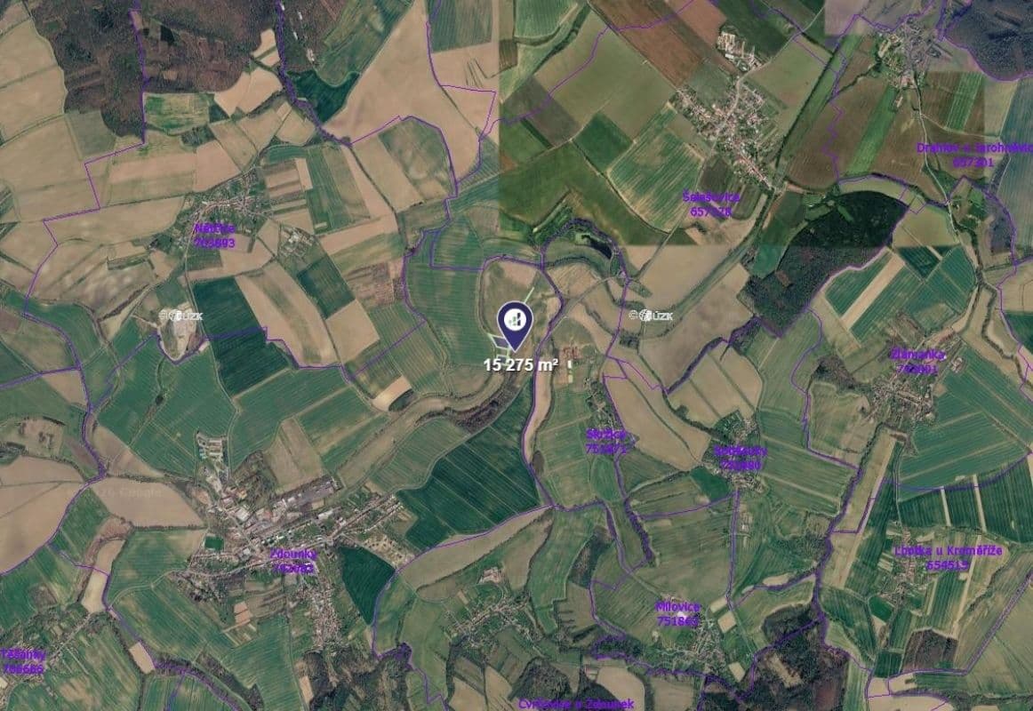 Predaj pozemku 2.187 m², Zdounky, Zlínský kraj Predaj pozemku 2.187 m², Zdounky, Zlínský kraj