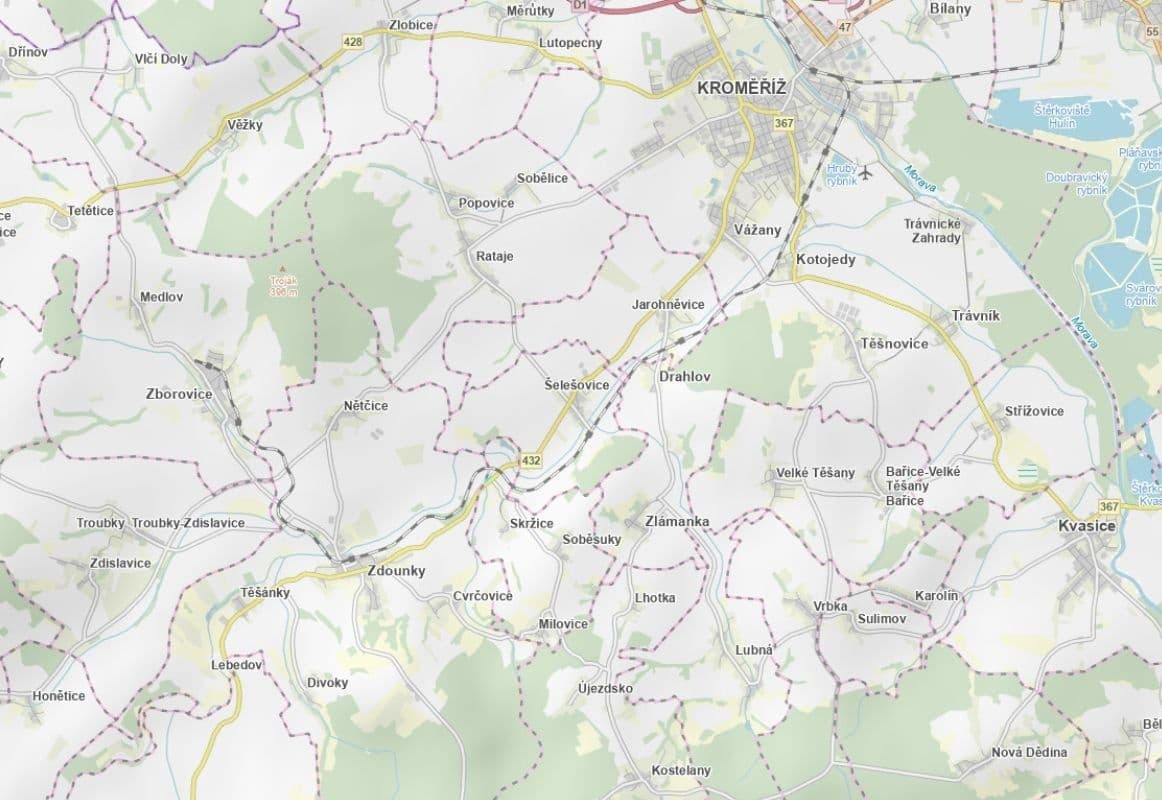 Predaj pozemku 1.023 m², Soběsuky, Zlínský kraj Predaj pozemku 1.023 m², Soběsuky, Zlínský kraj