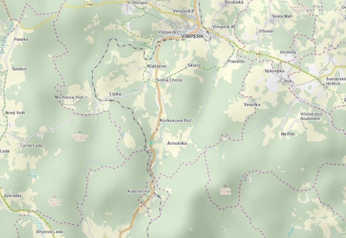 Predaj pozemku 12.674 m², Vimperk, Jihočeský kraj Predaj pozemku 12.674 m², Vimperk, Jihočeský kraj