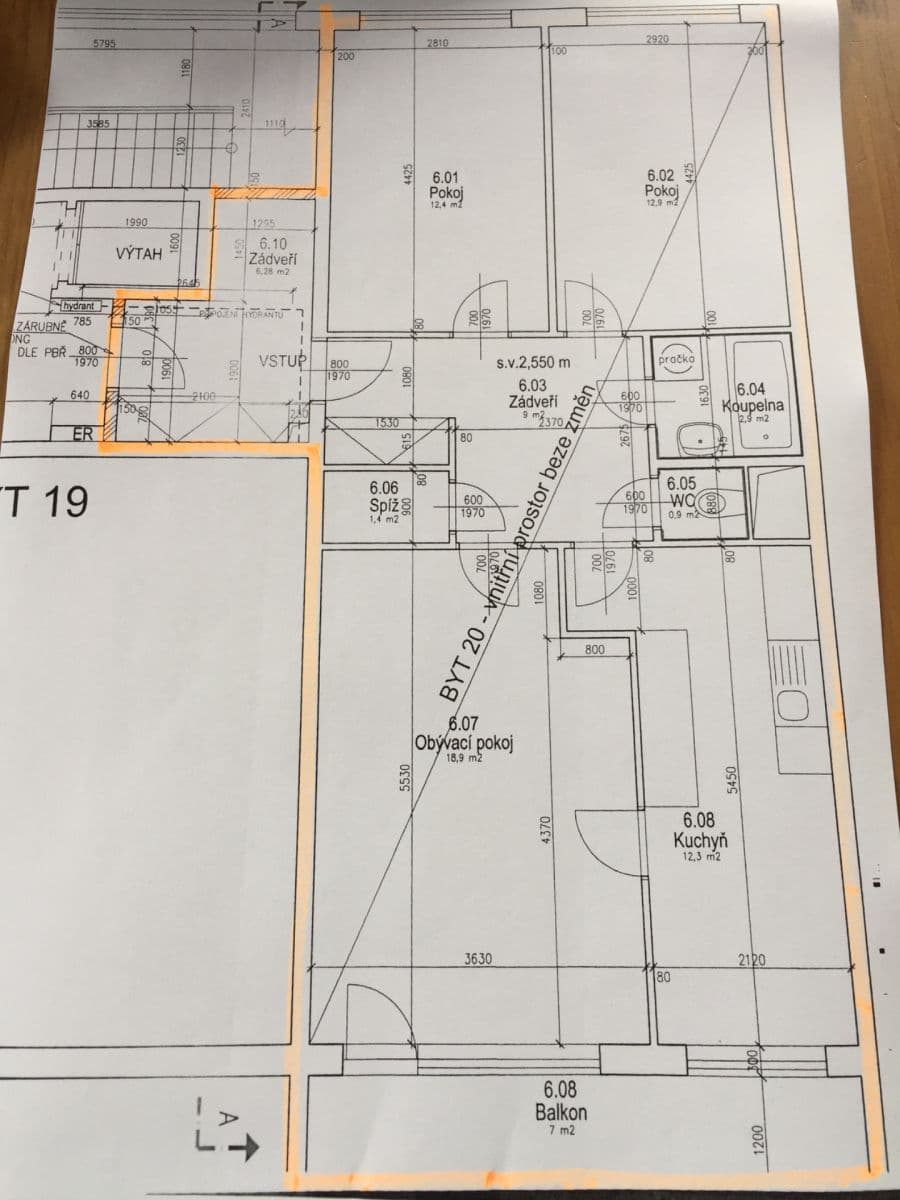 Predaj bytu 3-izbový 79 m², Lessnerova, Praha, Praha Predaj bytu 3-izbový 79 m², Lessnerova, Praha, Praha