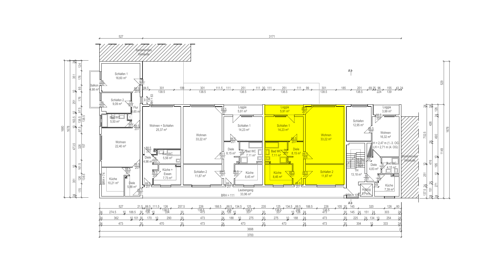 Predaj bytu 3-izbový 86 m², Gutenbergstraße 75, Darmstadt, Hesensko Predaj bytu 3-izbový 86 m², Gutenbergstraße 75, Darmstadt, Hesensko