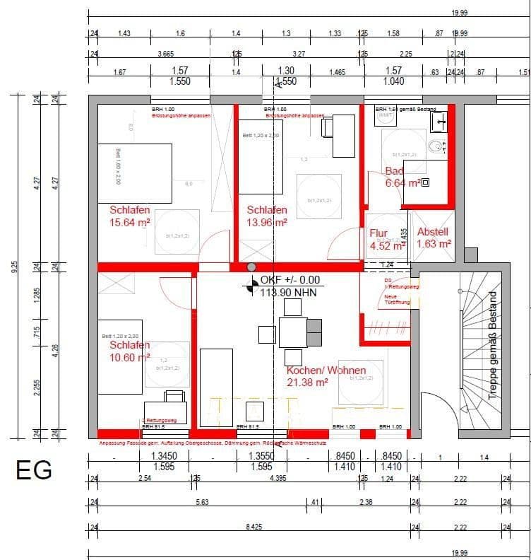 Prenájom bytu 4-izbový 75 m², Pestalozziring 4, Aldenhoven, Severné Porýnie - Westfálsko Prenájom bytu 4-izbový 75 m², Pestalozziring 4, Aldenhoven, Severné Porýnie - Westfálsko