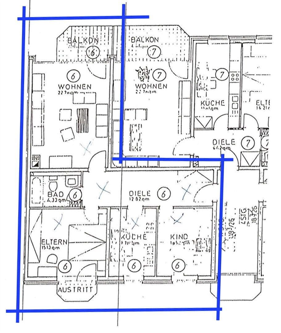 Predaj bytu 3-izbový 78 m², Philiadelphiastrasse 41, Krefeld, Severné Porýnie - Westfálsko Predaj bytu 3-izbový 78 m², Philiadelphiastrasse 41, Krefeld, Severné Porýnie - Westfálsko