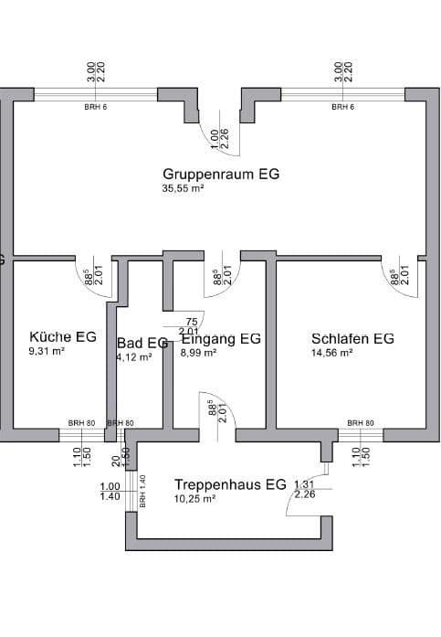 Prenájom nebytového priestoru 337 m², Fortunastr. 13, Hannover, Dolné Sasko Prenájom nebytového priestoru 337 m², Fortunastr. 13, Hannover, Dolné Sasko
